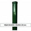 Pletiva RETIC Plotový sloupek GALAXIA ZN+PVC 60x40x1,5x2200, zelený GZ220OR