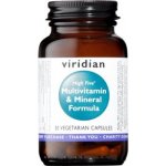 Viridian High Five Multivitamin a Mineral Formula Multivitamín na stres a pro celkovou odolnost 30 kapslí – Hledejceny.cz