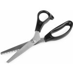 Prima-obchod Nůžky entlovací délka 23 cm obloučky, barva černá – Zboží Dáma