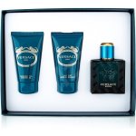 Versace Eros EDT 50 ml + sprchový gel 50 ml + balzám po holení 50 ml dárková sada – Sleviste.cz