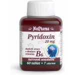 MedPharma Pyridoxin vitamin B6 20 mg 67 tablet – Hledejceny.cz
