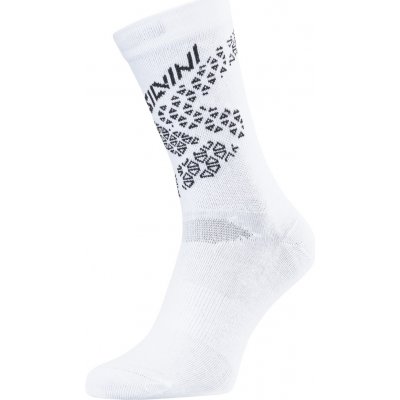 Silvini Vysoké cyklistické ponožky Bardiga UA1642 white-black – Zboží Mobilmania