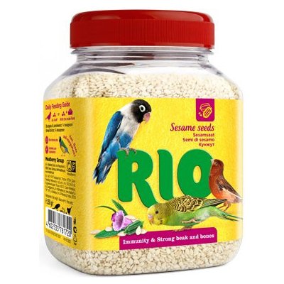 RIO sezamová semínka pro všechny ptáky 250 g – Zboží Mobilmania