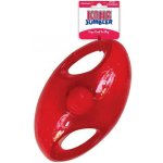 Kong Jumbler hračka pro psy gumový míč rugby M/L 17,5 x 11 cm – Hledejceny.cz