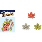 Dekorace list javor 12ks 4cm mix – Hledejceny.cz