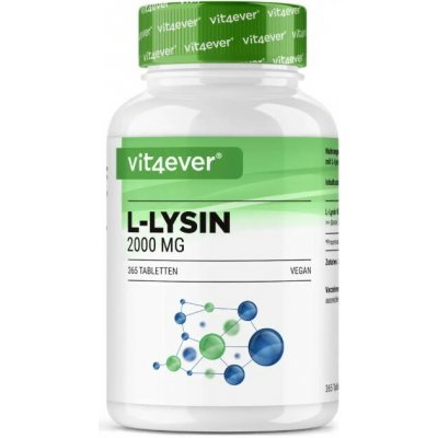 Vit4ever L-Lysin 2000 365 tablet – Sleviste.cz