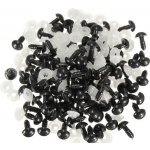 Očička bezpečnostní 1,8 cm černá - 2 ks – Zboží Mobilmania