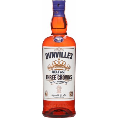 Dunville's Three Crowns 43,5% 0,7 l (holá láhev)