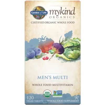 Garden of Life Mykind Organics Men´s Multi 120 tablet – Hledejceny.cz