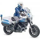 Autíčka Bruder 62731 BWORLD Policejní motorka Ducati Scrambler s figurkou
