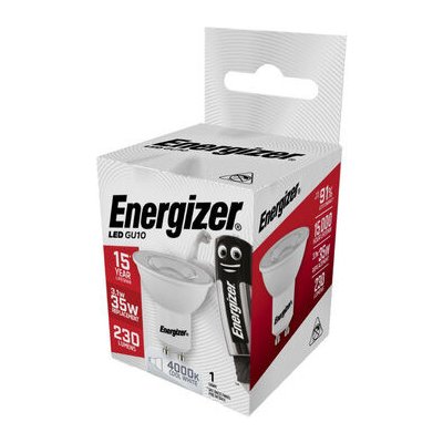 Energizer S8822 LED GU10 žárovka 3.6W patice GU10 4000K 255 lm 15000h S8822 – Zbozi.Blesk.cz