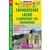 Mapa a průvodce Turistická mapa 205 Západ.lázně,Český les 1:100 000