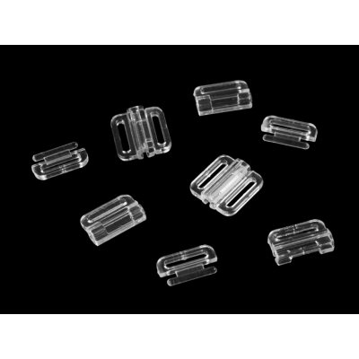Prima-obchod Plavkové zapínání šíře 10 mm plastové, barva 1 transparent – Hledejceny.cz