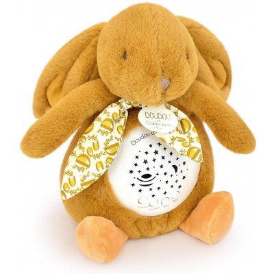 Doudou Hrací skříňka s projekcí Králíček hnědý – Zbozi.Blesk.cz