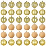 Springos Sada vánočních koulí 8 cm, 36 kusů CA0971 – Hledejceny.cz