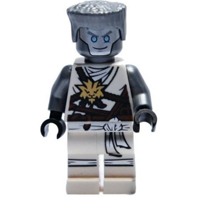 LEGO® LN872 NOVÁ MINIFIGURKA BÍLOSTŘÍBRNÝ NINJA – Sleviste.cz