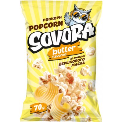 Sovora popcorn Butter 70 g – Zboží Mobilmania