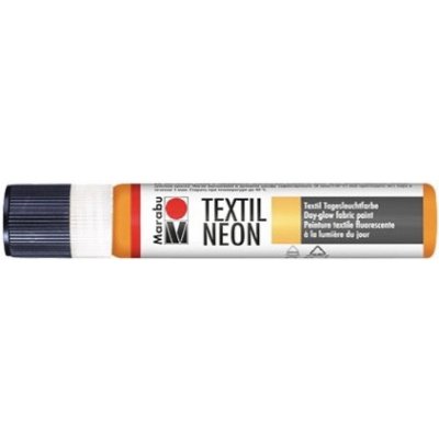 Kontura Marabu Textil Liner Neon 25 ml oranžová fluo