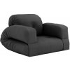 Křeslo Karup design sofa Hippo dark grey 734 90x200 cm
