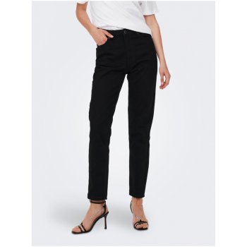 Only dámské džíny ONLJAGGER Mom Fit 15242370 Washed Black