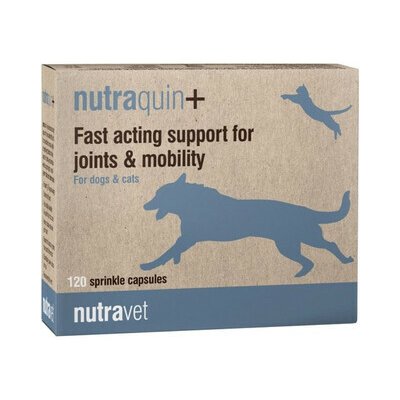 Nutravet Nutraquin+ 120 kapslí – Hledejceny.cz