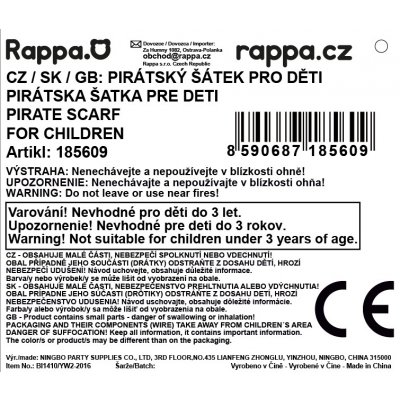 Pirátský šátek dětský – Zbozi.Blesk.cz