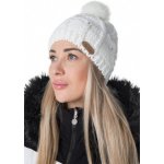 Kilpi dámská módní čepice s bambulí lady-W bílá – Hledejceny.cz