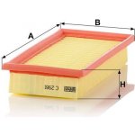 MANN-FILTER Vzduchový filtr MANN C2981 (MF C2981) – Hledejceny.cz