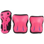 SFR - Dětská Sada chráničů Essential Hot Pink Triple Pad Set Velikost: L