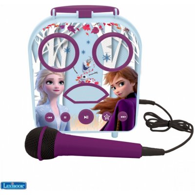 Lexibook Přenosné Karaoke Disney Frozen 2 Bluetooth – Zboží Mobilmania