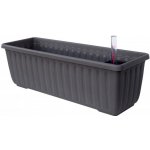 Plastia Samozavlažovací truhlík SIESTA LUX 60x20x19 cm antracit – HobbyKompas.cz