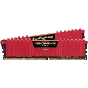 Corsair Vengeance LPX Red DDR4 16GB (2x8GB) 3200MHz CL16 CMK16GX4M2B3200C16R