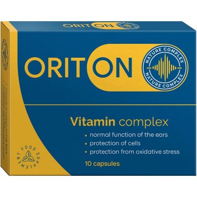 Oriton vitaminový komplex 10 kapslí – Hledejceny.cz