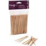 HIVE Lash Dřevěné mini špachtle na precizní aplikaci 200 ks – Zboží Dáma