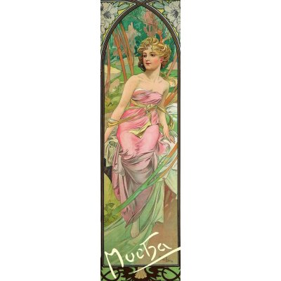 Záložka Alfons Mucha – Probuzení rána