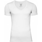 Sapreza tričko pod košili z prémiové bavlny hluboký výstřih bílé