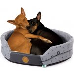 JK ANIMALS Pelíšek GREY LUX – Zboží Mobilmania