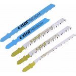 Extol Premium plátky do přímočaré pily-mix sada 5ks úchyt Bosch 8805100 – Hledejceny.cz