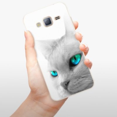Pouzdro iSaprio Cats Eyes - Samsung Galaxy J3 2016 – Zboží Mobilmania