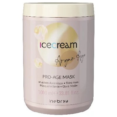Inebrya Ice Cream Argan Age Pro-Age Mask 1000 ml – Hledejceny.cz