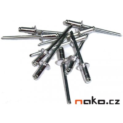 Sada trhacích nýtů AL/ST 4.0x12.7mm (50ks) – Zbozi.Blesk.cz