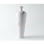 DELIFE Váza Marvella 27×27×78 cm kov Kintsugi ručně vyrobená – Hledejceny.cz