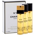 Chanel N°5 parfémovaná voda dámská 3 x 20 ml – Hledejceny.cz