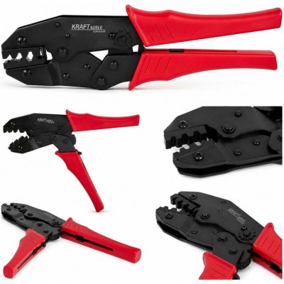 Kraft-Dele Kraft&Dele KD10536 – Krimpovací kleště na kabelové objímky (dutinky) 0,25–6 mm² | Zboží Auto