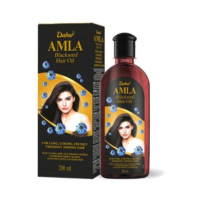 Dabur Amla Ájurvédský olej s Černuchou Výživa a kvalita vlasů 200 ml – Hledejceny.cz