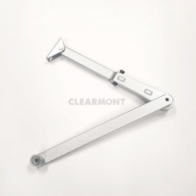 Geze TS 2000 V BC/TS 4000 samotné ramínko s vyp. aretací stříbrné – Sleviste.cz