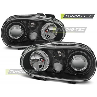 Tuning-Tec Přední čirá světla Volkswagen Golf IV (1997 - 2006) - černé – Hledejceny.cz