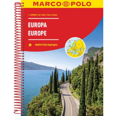 MARCO POLO Reiseatlas Europa 1:2 Mio. – Zboží Mobilmania