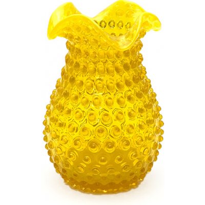 Váza 21cm - Hobnail - Ananas - žlutá – Hledejceny.cz