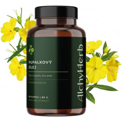 AlchyHerb Pupalkový olej 60 kapslí – Hledejceny.cz